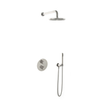 Hotbath Cobber IBS20 Regendoucheset inbouw - 35cm wandarm - 30cm ronde hoofddouche - staafhanddouche - chroom IBS20CR5