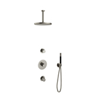 Hotbath Get together IBS1A Regendoucheset inbouw - 15cm plafondarm - 30cm ronde hoofddouche - staafhanddouche - chroom IBS1ACR25