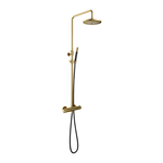 Hotbath Get Together IBS2A Regendoucheset inbouw - 35cm wandarm - 20cm ronde hoofddouche - staafhanddouche - chroom IBS2ACR
