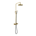 Hotbath Get together IBS1 Regendoucheset inbouw - 15cm plafondarm - 20cm ronde hoofddouche - staafhanddouche - chroom IBS1CR2