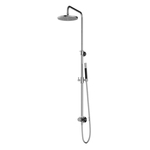 Hansgrohe Pulsify S Puro Thermostatische Regendoucheset - 26cm - ronde hoofddouche - staafhanddouche - mat zwart 24222670