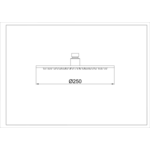 BWS Inbouw Regendouche | 30cm Stortdouche met muuruitloop met handdouche | Mat Zwart