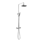 Hotbath Cobber thermostatische regendoucheset met 30cm ronde hoofddouche ronde handdouche chroom SDS9CR15