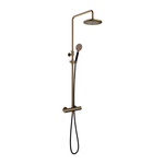 Hotbath Cobber IBS70 Regendoucheset inbouw - 38.5cm wandarm - 20cm ronde hoofddouche - staafhanddouche - chroom IBS70CR