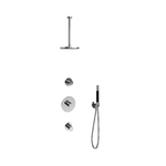 Hotbath Get Together IBS2A Regendoucheset inbouw - 35cm wandarm - 20cm ronde hoofddouche - staafhanddouche - chroom IBS2ACR