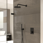 Hotbath Cobber IBS20 Regendoucheset inbouw - 30cm plafondarm - 30cm ronde hoofddouche - staafhanddouche - chroom IBS20CR35