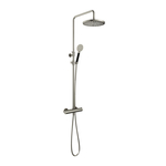 Hotbath Cobber IBS20 Regendoucheset inbouw - 15cm plafondarm - 30cm ronde hoofddouche - staafhanddouche - glijstang - chroom IBS20CR257