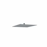 Hoofddouche Plieger Napoli Vierkant 25x25cm Zwart