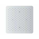 Ufo Luxe Hoofddouche Vierkant 20Cm Ultra Plat Rvs