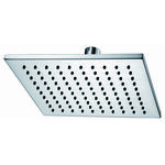 Wiesbaden UFO inbouw-hoofddouche plafond vierkant 50x50x2 cm chroom