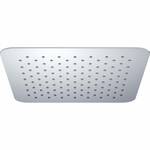 Hansgrohe Ecostat Regendoucheset Inbouw Wanduitloop met Handdouche en Hoofddouche 30cm Thermostaat Vierkant Zwart