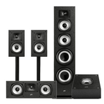 Polk: Home cinema 7.0 systeem - Zwart