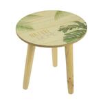 Basic Noor living houten bijzettafel nature home 25 cm