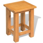 Nachtkastje 40x40x35 cm ruw mangohout