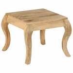 Bijzettafel 40x45 cm massief mangohout