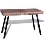Tafel gerecycled teakhout