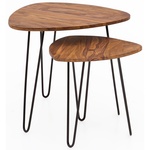 Richmond Laptoptafel 'Oakura' Eikenhout, kleur zwart