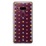 Paarse stroom: HTC U12+ Transparant Hoesje