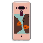 Dakpannetjes: HTC U12+ Transparant Hoesje
