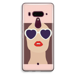 GIRL POWER: HTC U12+ Transparant Hoesje