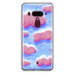 Purple Giraffe: HTC U12+ Transparant Hoesje