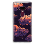 Colored Giraffe: HTC U12+ Transparant Hoesje