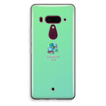 Marmeren pijlen: HTC U12+ Transparant Hoesje