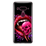 Sierlijke bloemen: HTC U12+ Transparant Hoesje
