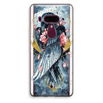 Papegaaien: HTC U12+ Transparant Hoesje