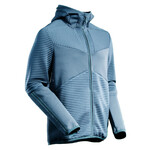 MASCOT Customized Fleece capuchontrui rits - 22603-681 - ijsblauw - maat XL
