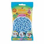 Decoris kerstballen - 74x st - turquoise blauw en ijsblauw - 6 cm - kunststof