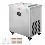 VEVOR Ice Machine Head Ice Cube Machine IJsblokjesmachine IJsmachine (alleen kop) 181 kg/dag