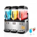 VEVOR Professionele Ijsmachine Softijsmachine 2200W met 1 Ijshoorntje Houder