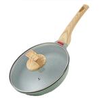 Maifan Stone Flat-Bottomed Non-Stick Pan Household Steak koekenpan voor inductiefornuis grootte: 28cm (zonder deksel)