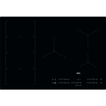 AEG AEG 3000 serie Pure Black inductie kookplaat 80 cm IPE84531FB