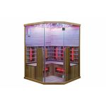 Infrarood Sauna Deluxe 150x150 cm 2580W 3 tot 4 Persoons