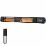 Beliani AMIATA - terrasverwarmer-Zwart-Aluminium