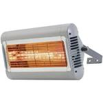 Silva Homeline 510020 Kortegolf infraroodstraler 1800 W Zilver (mat), Zwart