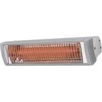 Silva Homeline 510022 Kortegolf infraroodstraler 1500 W, 3000 W Zilver (mat)