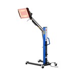 Infrarood verfdroger - 4 x 1000 - W verwarming - Hoogte: tot 240 cm - Afstands- / temperatuursensor - 230 V