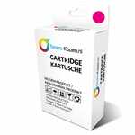 HP C4837A Nr.11 magenta alternatief - compatible inkt cartridge voor Hp 11 C4837A magenta wit Label