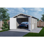 Interflex Garage 3755 375x550 cm plat dak - gecoat