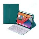HK006D vierkante toetsen afneembare Bluetooth Candy kleur toetsenbord lederen geval met kleurrijke achtergrondverlichting en houder voor iPad mini 6 (