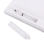 BK-3001 bluetooth Wireless 78 sleutels ultra dun toetsenbord voor Windows / iPad / iPhone(zilver)