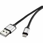 Delock Apple iPad/iPhone/iPod Aansluitkabel [1x USB-A 2.0 stekker - 1x Jackplug male 3,5 mm] 1.00 m Wit