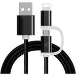 REEKIN Apple iPad/iPhone/iPod Aansluitkabel [1x USB-C - 1x Lightning] 1 m Wit