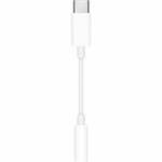Apple Apple iPad/iPhone/iPod Aansluitkabel [1x USB-C - 1x Koptelefoon (3,5 mm aansluiting)] Wit