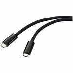 Apple iPad/iPhone/iPod Aansluitkabel [1x Micro-USB-stekker, Apple dock-stekker Lightning - 1x ] 1.00 m Zwart