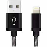 REEKIN Apple iPad/iPhone/iPod Aansluitkabel [1x USB-A 2.0 stekker - 1x Apple dock-stekker Lightning] 1.00 m Wit