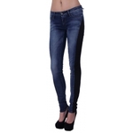 Jeans Amy Gee - Mustaches stretch - blauw